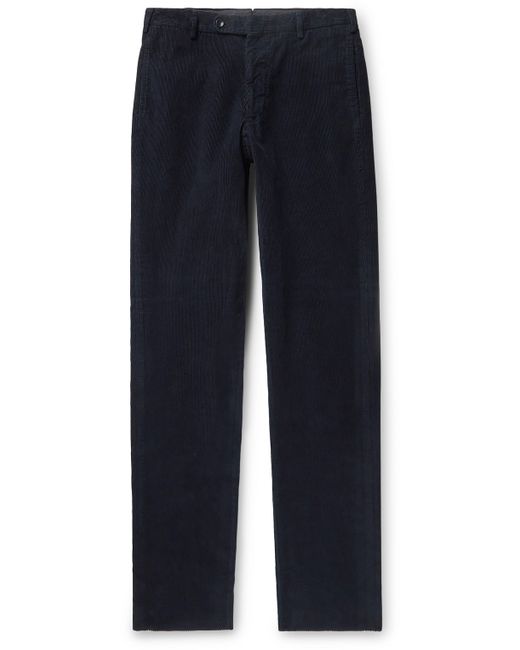 Sid Mashburn Cotton and Cashmere-Blend Corduroy Suit Trousers
