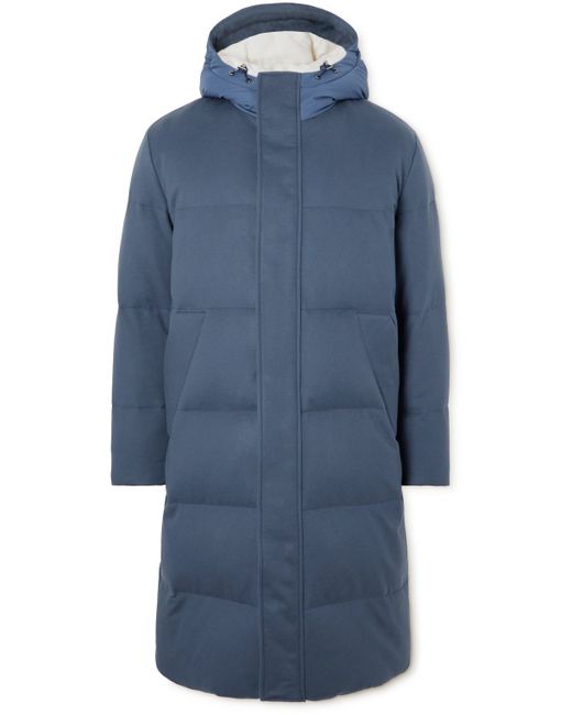 Loro Piana Quilted Cashmere Down Parka