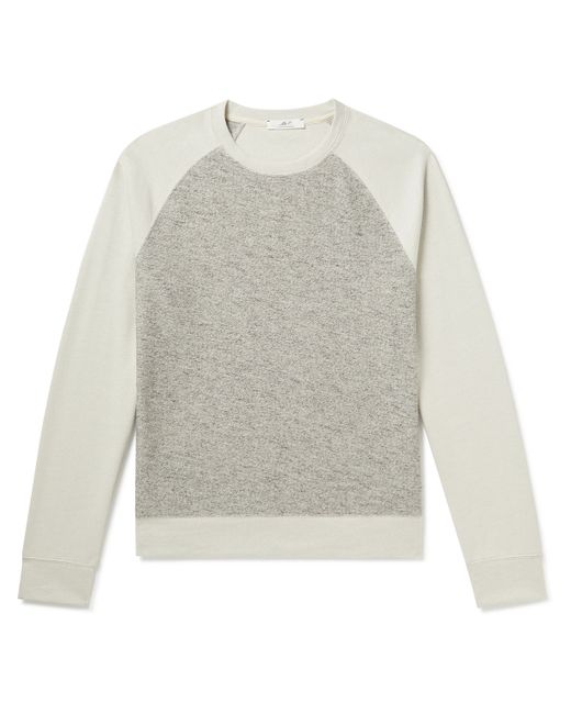 Mr P. Mr P. Panelled Cotton-Blend Sweatshirt