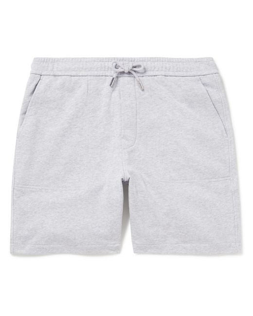 Mr P. Mr P. Straight-Leg Cotton-Jersey Drawstring Shorts