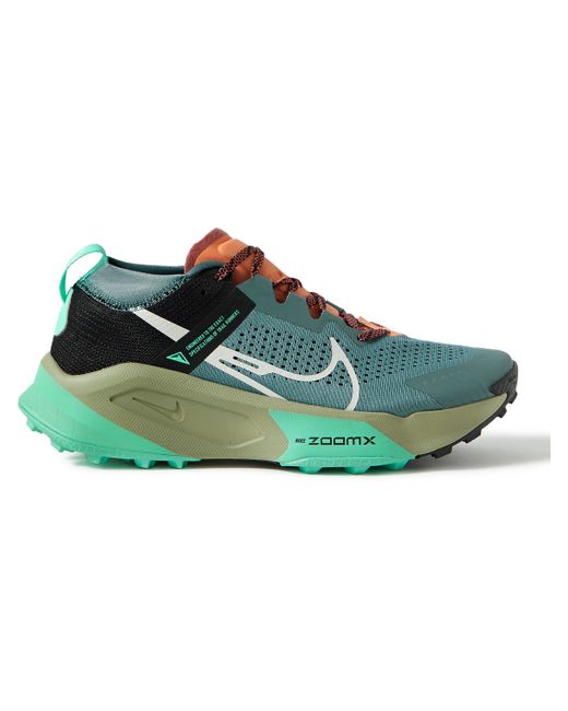 Nike Running ZoomX Zegama Trimmed Mesh Trail Running Sneakers