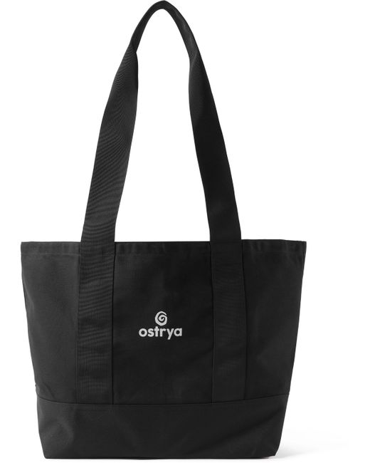 Ostrya Crag Logo-Print Canvas Tote Bag