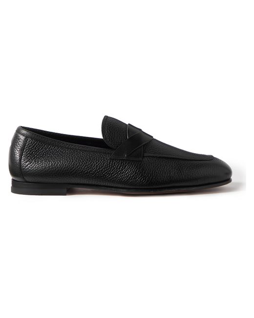 Tom Ford Sean Full-Grain Leather Loafers
