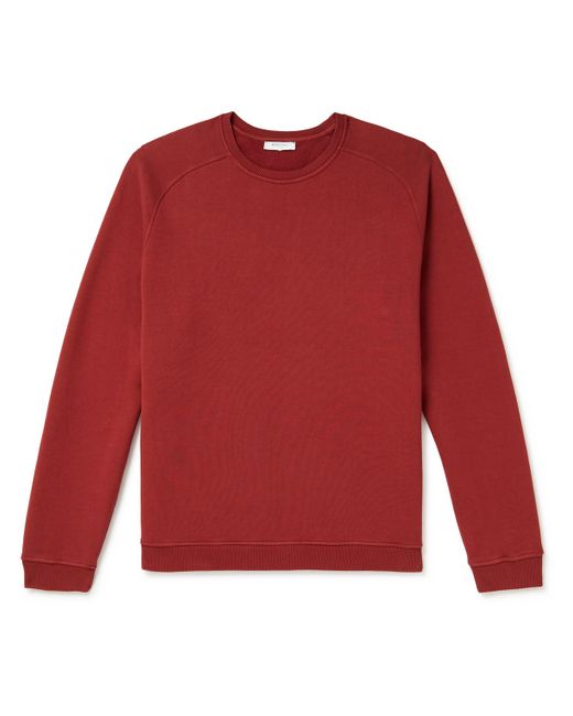 Boglioli Garment-Dyed Cotton-Jersey Sweatshirt