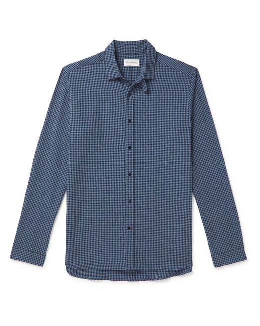 Oliver Spencer Clerkenwell Checked Cotton-Flannel Shirt