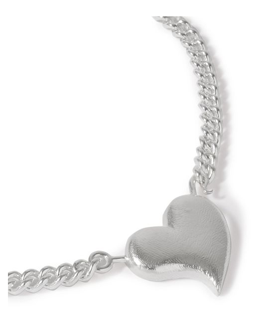Seb Brown Fat Heart Recycled Necklace