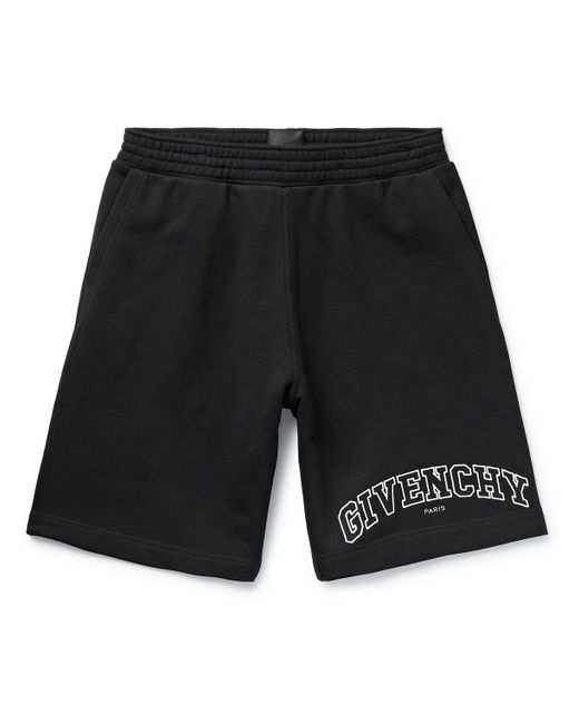 Givenchy Logo-Embroidered Cotton-Jersey Shorts