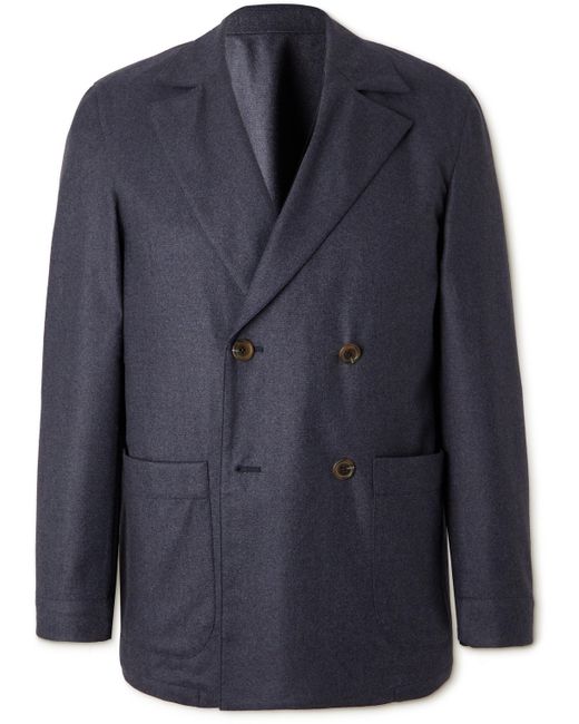 Stoffa Double-Breasted Wool Blazer