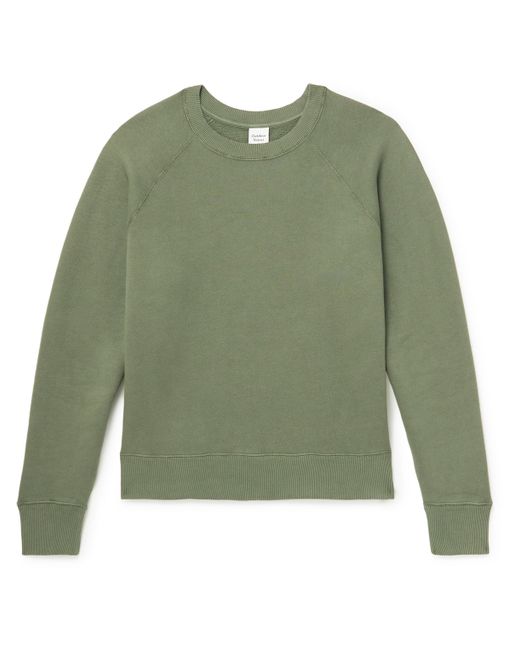 Outdoor Voices Nimbus Cotton-Jersey Sweatshirt