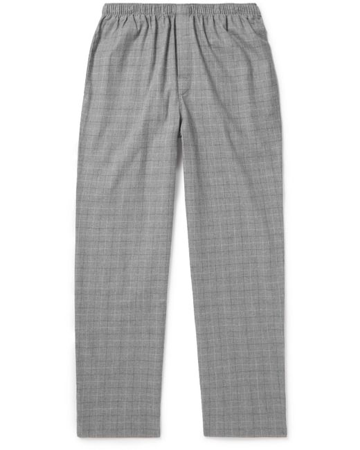 Sunspel Checked Cotton-Twill Pyjama Trousers