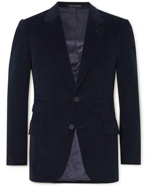 Kingsman Slim-Fit Cotton and Cashmere-Blend Corduroy Suit Jacket