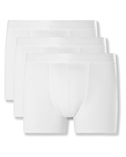 Cdlp Three-Pack Stretch-Lyocell Jersey Boxer Briefs