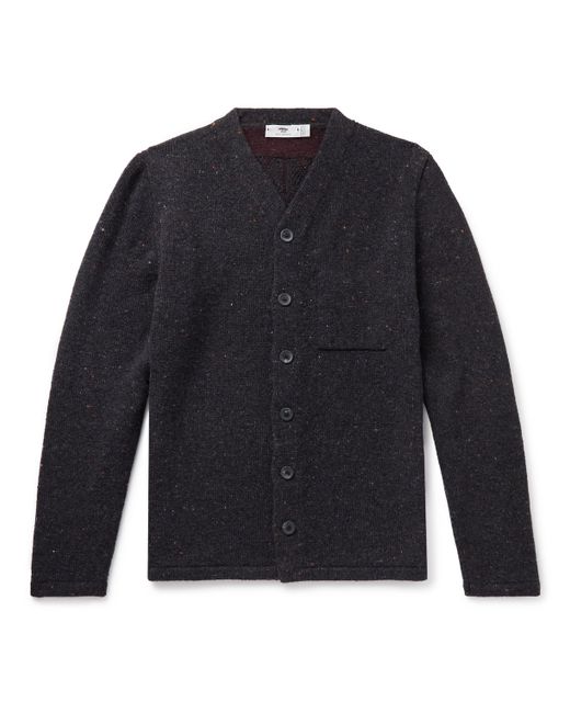 Inis Meáin High V Merino Wool and Cashmere-Blend Cardigan