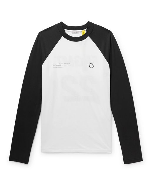 Moncler Genius 7 Moncler FRGMT Hiroshi Fujiwara Logo-Print Cotton-Jersey T-Shirt
