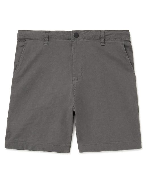 Onia Traveler Straight-Leg Linen-Blend Bermuda Shorts