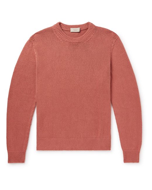 Agnona Linen and Cotton-Blend Sweater