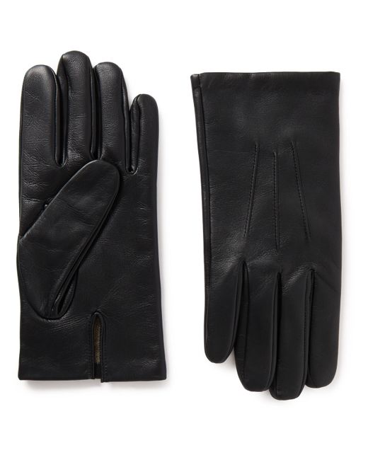 Dents Andover Touchscreen Cashmere-Lined Leather Gloves
