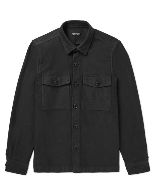 Tom Ford Garment-Dyed Cotton Overshirt