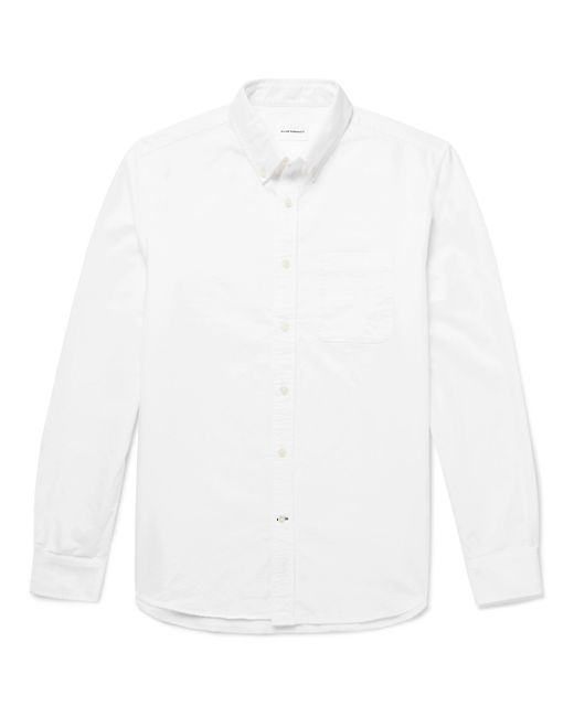 Club Monaco Button-Down Collar Cotton Oxford Shirt