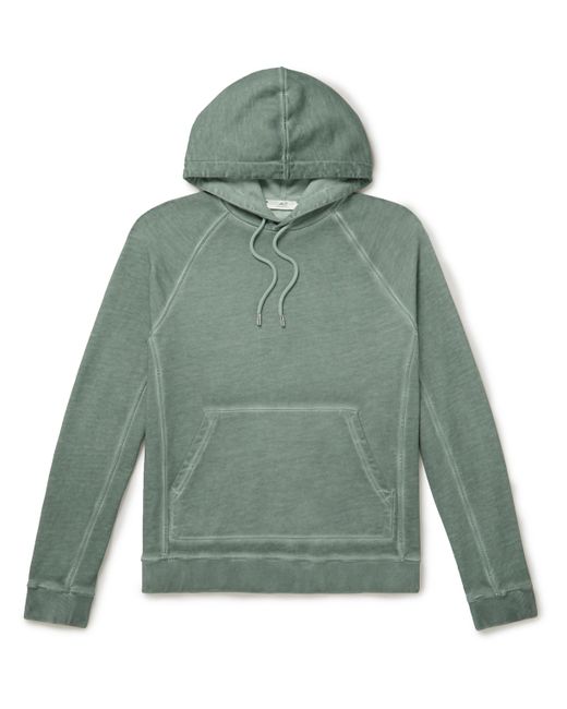 Mr P. Mr P. Cold-Dyed Organic Cotton-Jersey Hoodie