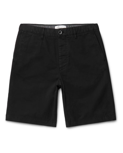 Mr P. Mr P. Garment-Dyed Cotton-Twill Bermuda Shorts