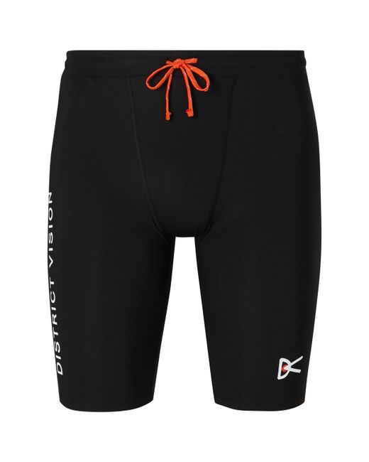 District Vision TomTom Speed Tight Stretch Tech-Shell Running Shorts