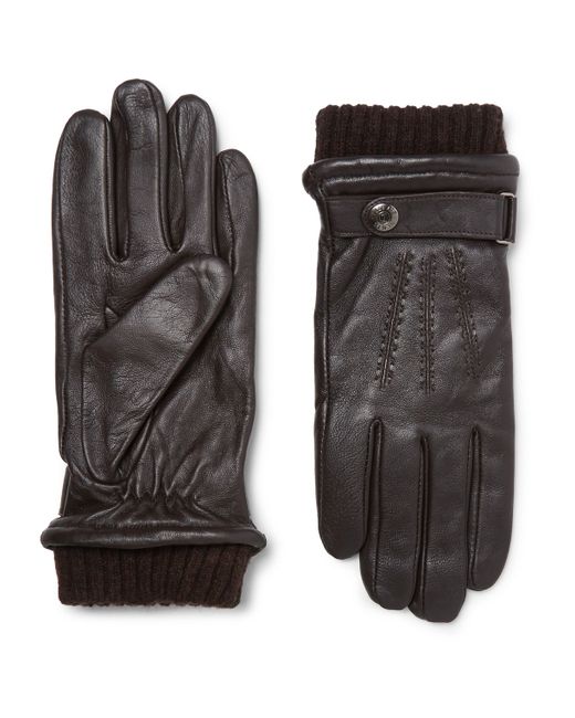 Dents Henley Touchscreen Leather Gloves