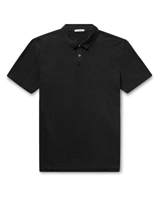 James Perse Slim-Fit Supima Cotton-Jersey Polo Shirt