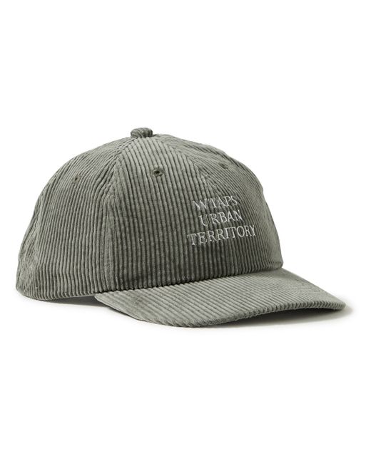 Wtaps T-6L Embroidered Cotton-Corduroy Baseball Cap one