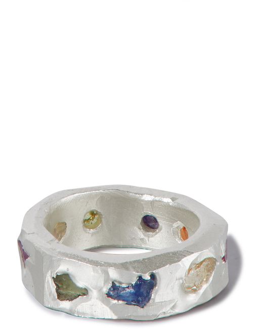 The Ouze Sterling Sapphire Ring