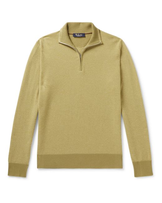 Loro Piana Roadster Cashmere Half-Zip Sweater