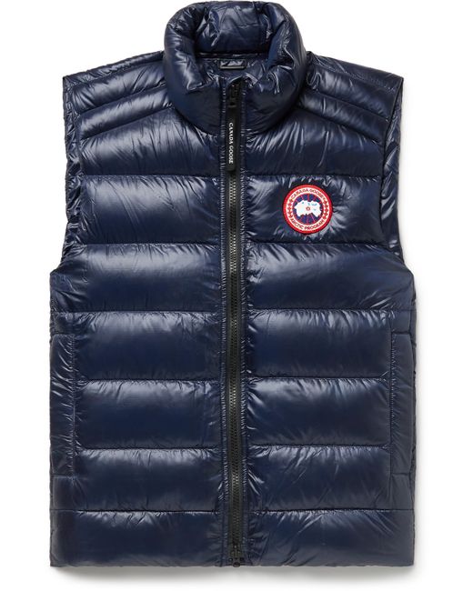 Canada Goose Crofton Slim-Fit Quilted Recycled Nylon-Ripstop Down Gilet
