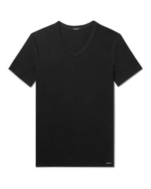 Tom Ford Slim-Fit Stretch-Cotton Jersey T-Shirt