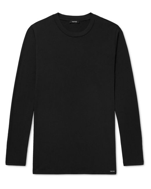 Tom Ford Stretch Cotton and Modal-Blend T-Shirt