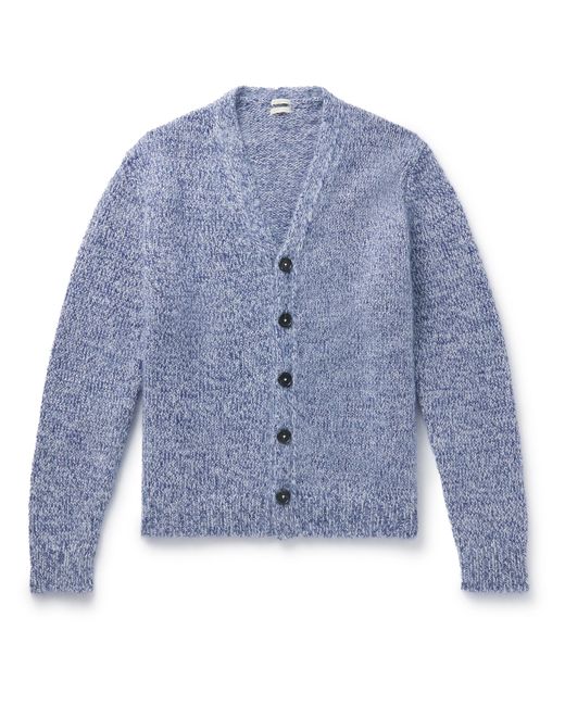Massimo Alba Wool Mohair and Silk-Blend Half-Zip Sweater