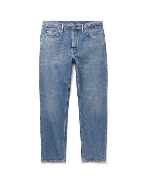 Acne Studios River Slim-Fit Tapered Stretch-Denim Jeans