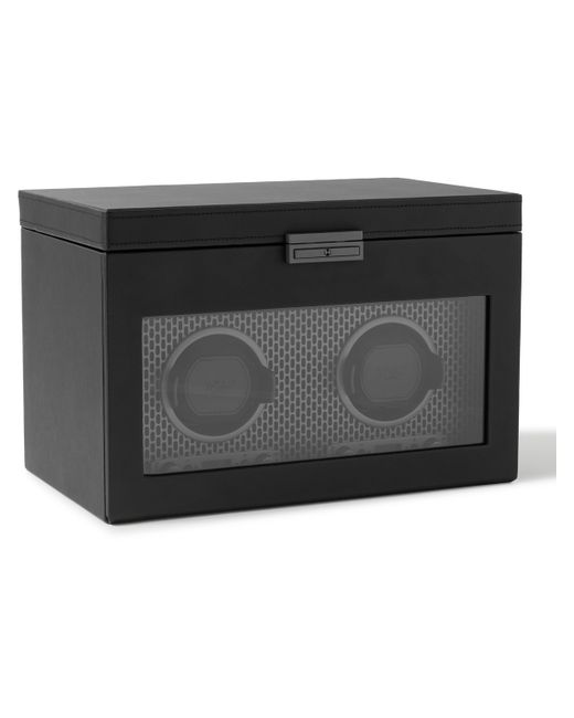 Wolf Axis Vegan Leather Two-Piece Watch Winder one