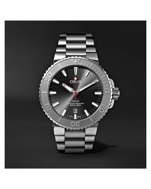 Oris Aquis Date Relief Automatic 43.5mm Stainless Steel Watch Ref. No. 01 733 7730 4153-07 8 24 05PEB