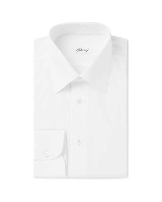 Brioni Cotton-Poplin Shirt