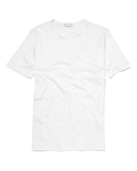 Sunspel Superfine Cotton Underwear T-Shirt
