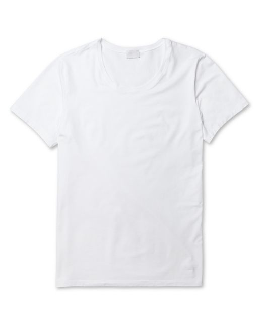 Hanro Superior Mercerised Cotton-Blend T-Shirt
