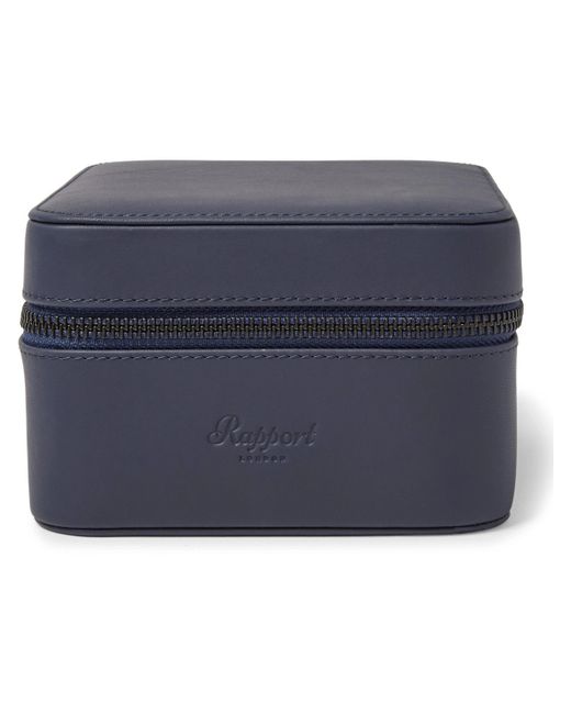 Rapport London Hyde Park Zip-Around Leather Watch Box