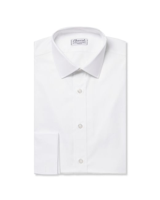 Charvet Royal Slim-Fit Cotton Oxford Shirt