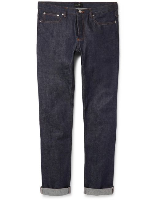 A.P.C. . Petit New Standard Skinny-Fit Dry Selvedge Denim Jeans
