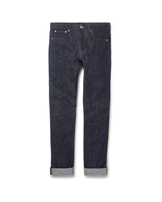 A.P.C. . Petit Standard Slim-Fit Dry Selvedge Denim Jeans