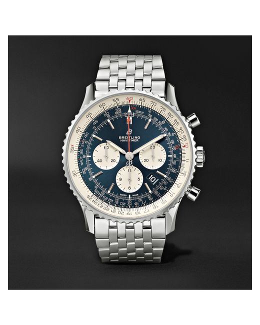 Breitling Navitimer B01 Automatic Chronograph 46mm Stainless Steel Watch Ref. No. AB0127211C1A1