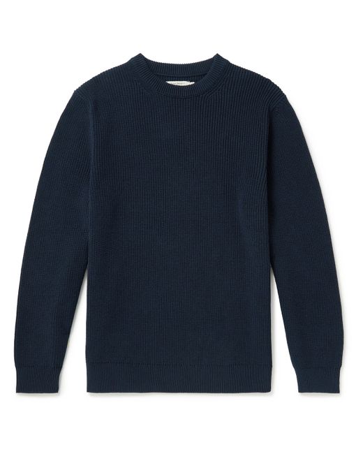 Nudie Jeans August Ribbed Cotton Sweater