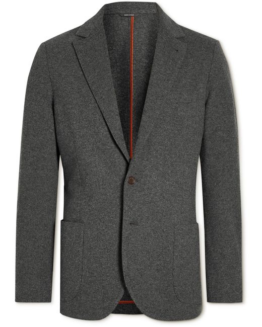 Loro Piana Slim-Fit Unstructured Virgin Wool and Cashmere-Blend Jersey Blazer