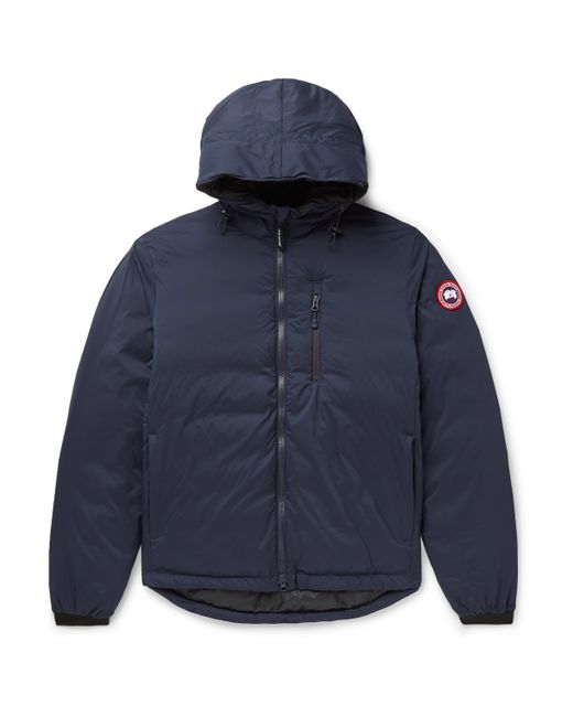 Canada Goose Lodge Slim-Fit Nylon-Ripstop Hooded Down Jacket