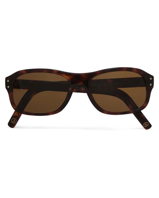 Kingsman Cutler and Gross Square-Frame Acetate Sunglasses